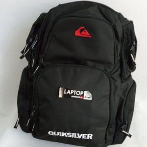 New QuickSilver Laptop BackPack Black
